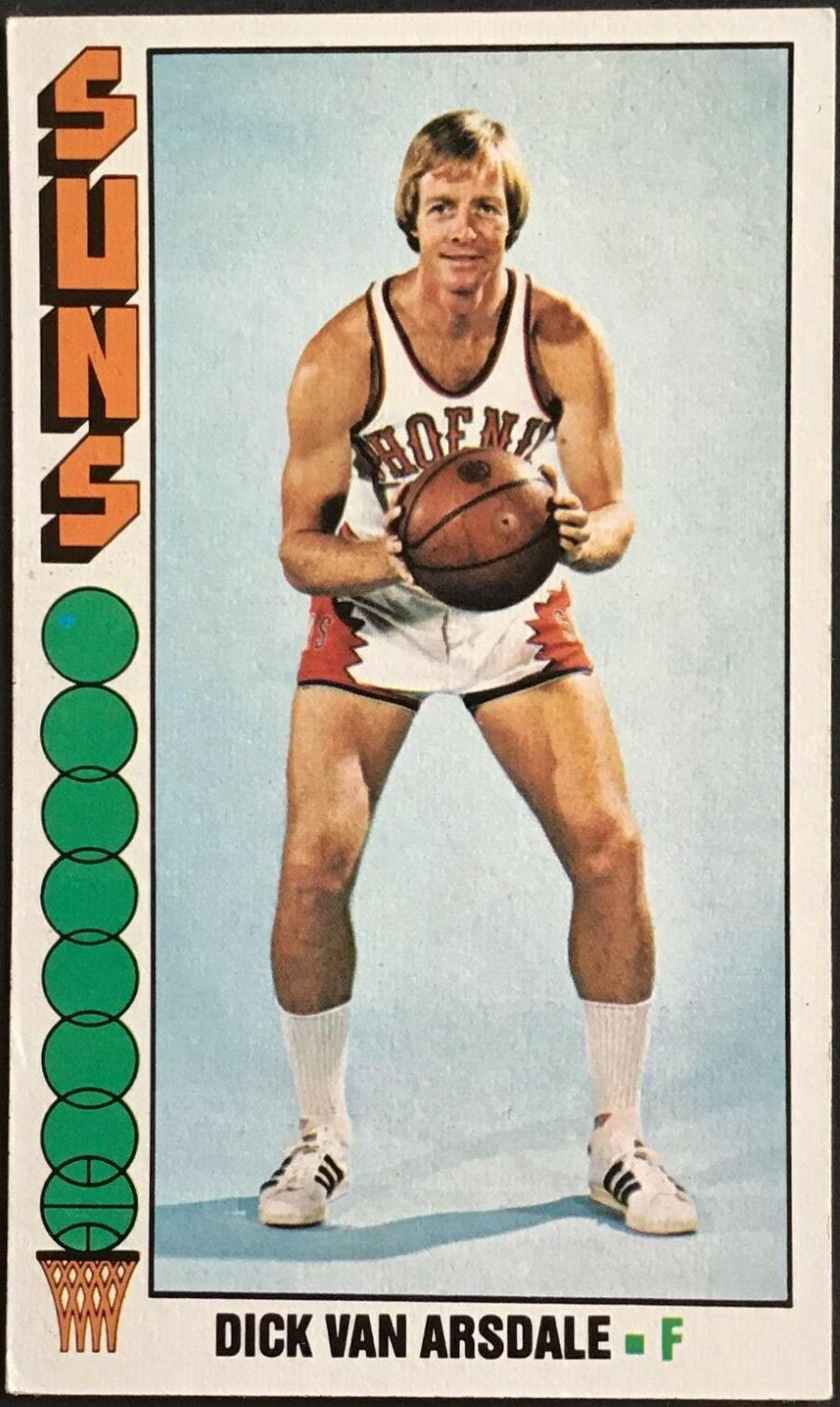 Dick Van Arsdale #26 Basketball Cards 1976 Topps