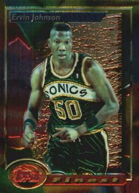 Ervin Johnson #71 Basketball Cards 1993 Finest