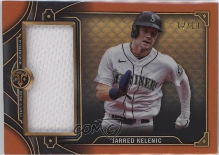 Jarred Kelenic #SJR3-JK1 2022 Topps Triple Threads Baseball Single Jumbo Relics
