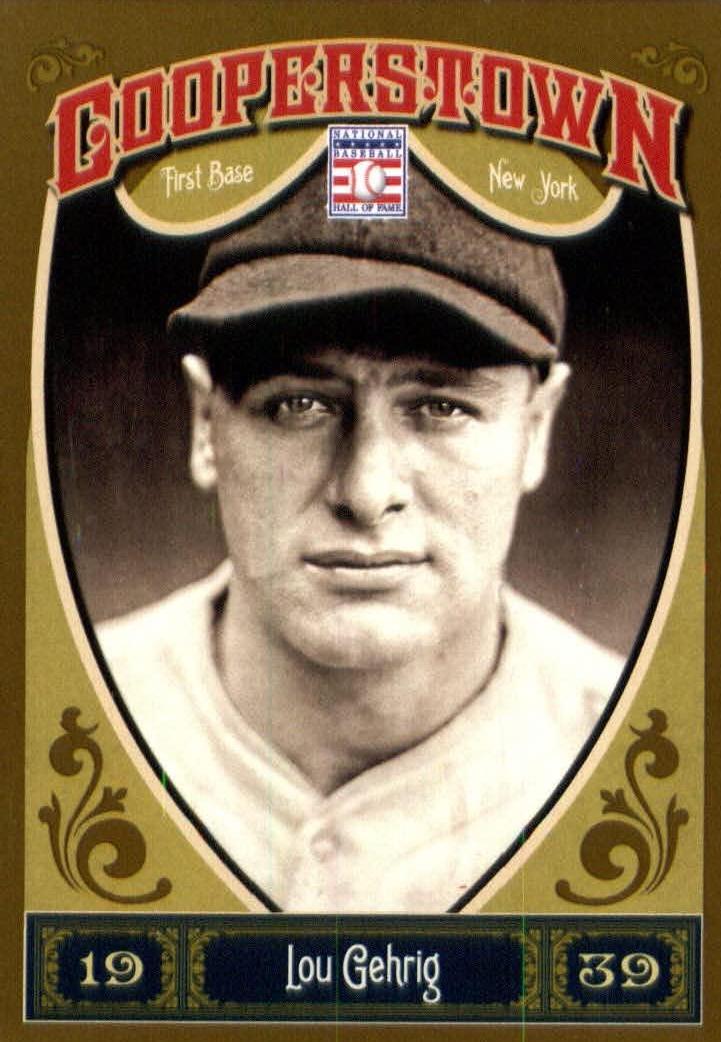 Lou Gehrig #1 Baseball Cards 2013 Panini Cooperstown