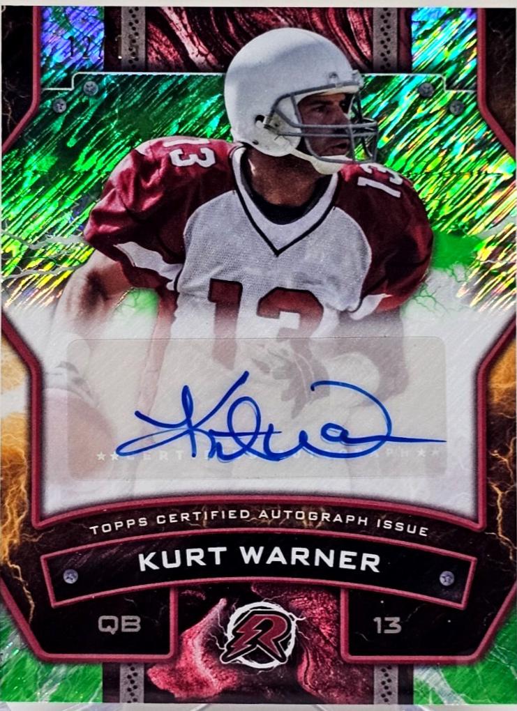 Kurt Warner [Lime Green Power Surge] #RS-KW