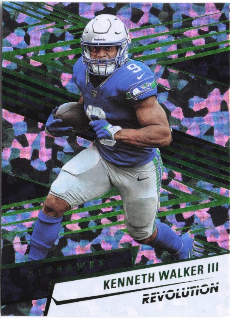 Kenneth Walker III [Holo Green] #74 Prices | 2025 Panini