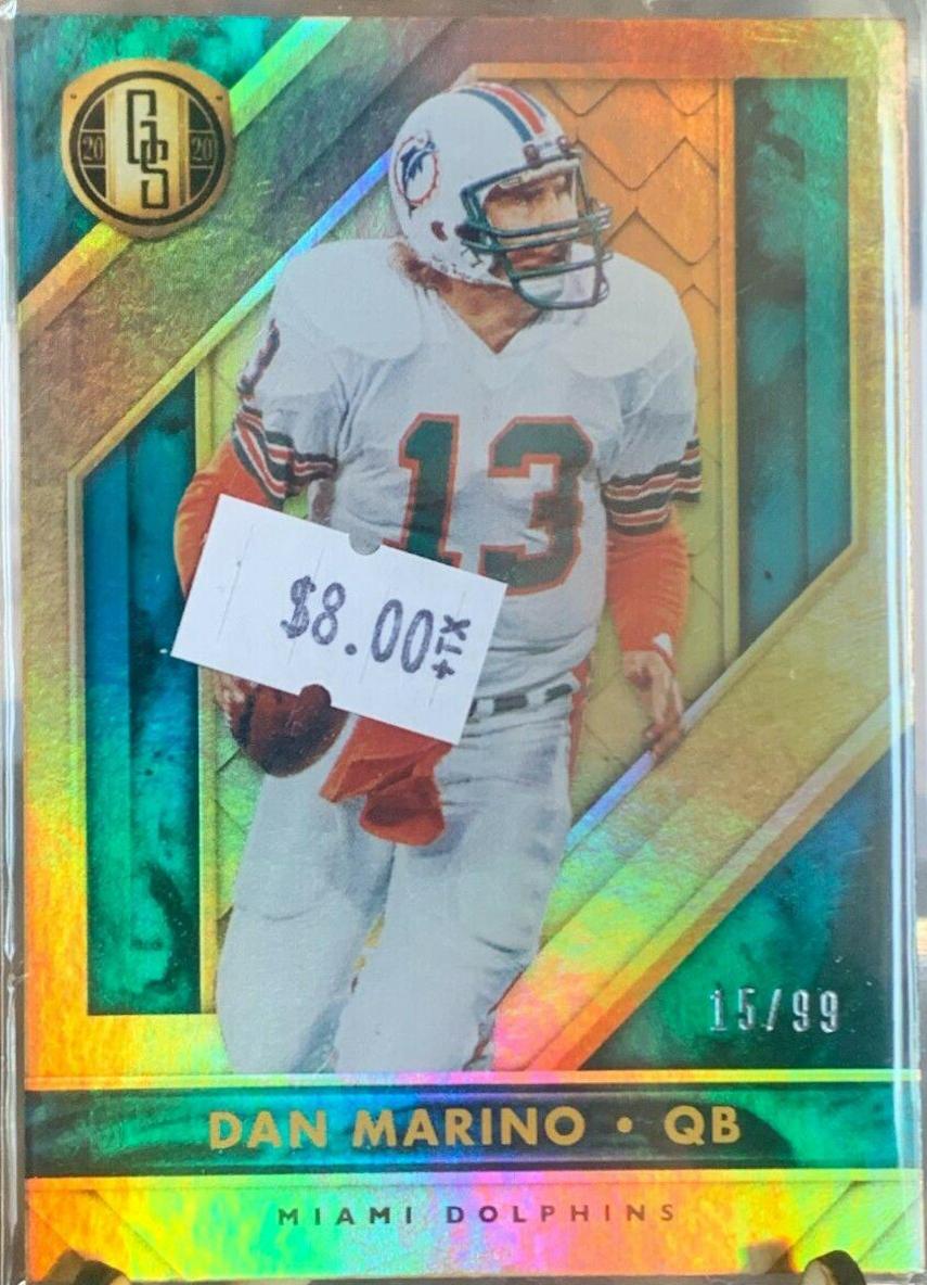 Dan Marino #6 Football Cards 2020 Panini Gold Standard