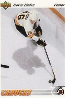 Trevor Linden #174 Hockey Cards 1991 Upper Deck
