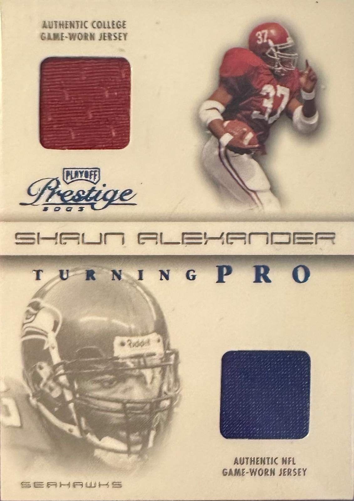 Shaun Alexander #TP-7 2003 Playoff Prestige Football