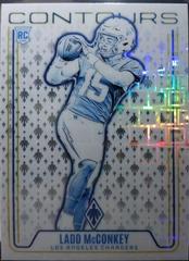 Ladd McConkey [Pandora] #CON-LMY Football Cards 2024 Panini Phoenix Contours Prices