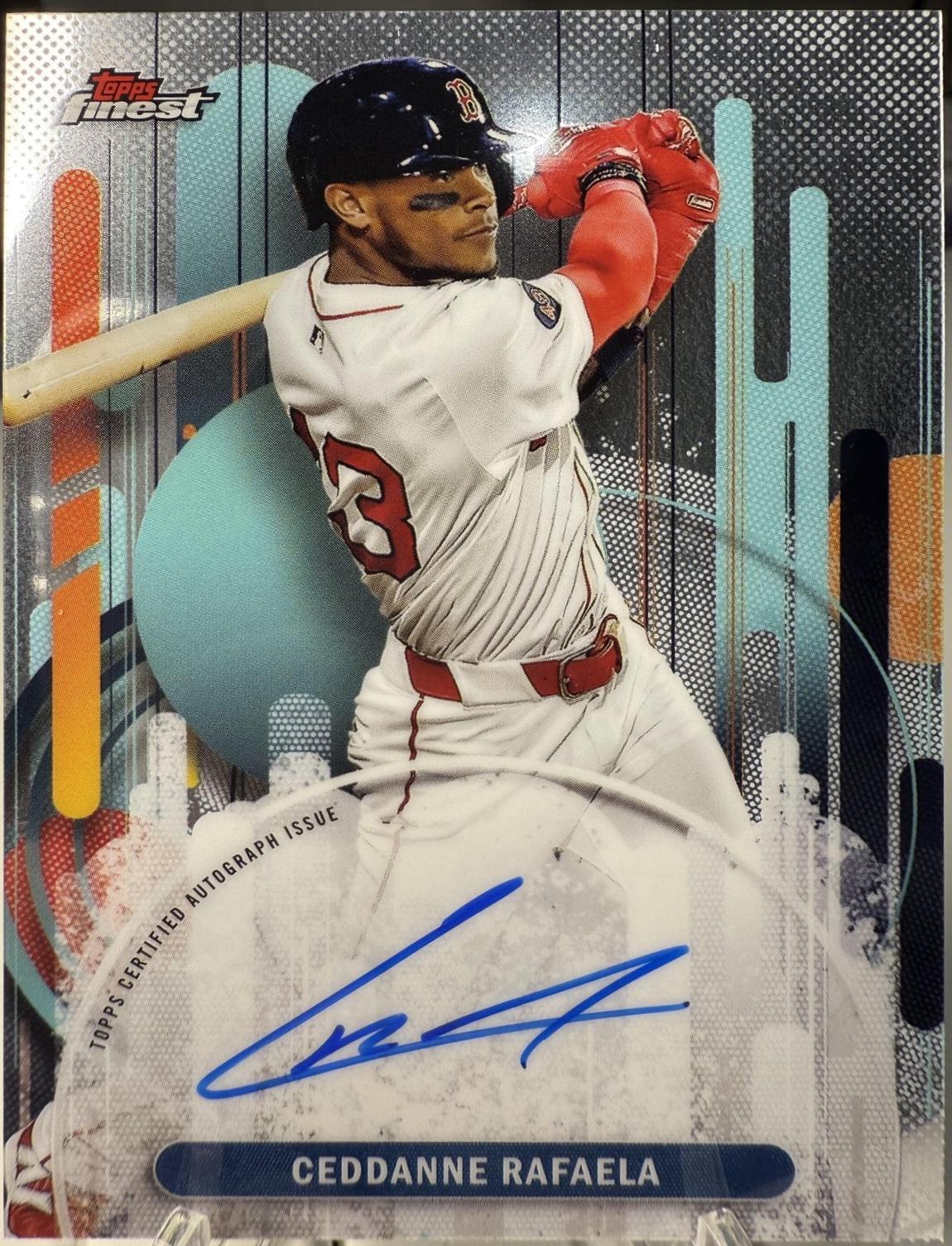 Ceddanne Rafaela #FA-CRA 2025 Topps Finest Autograph Baseball