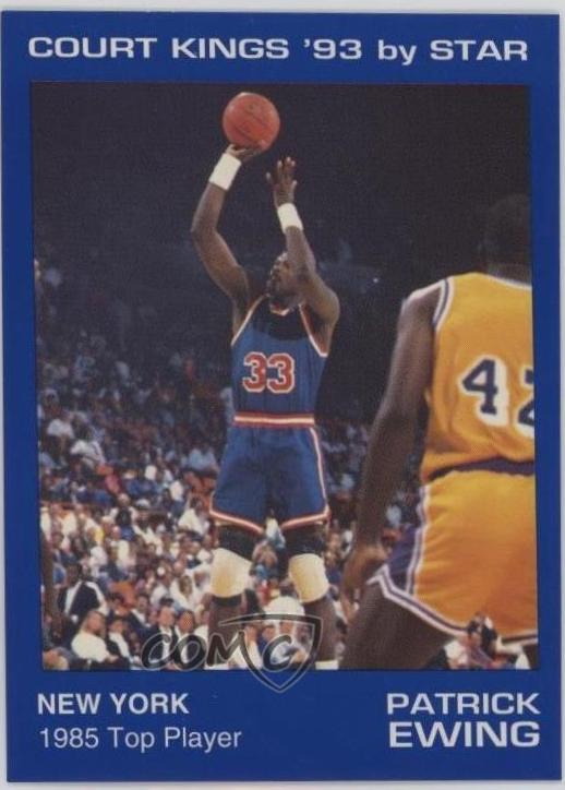 Patrick Ewing #115 1993 Star Court Kings Basketball