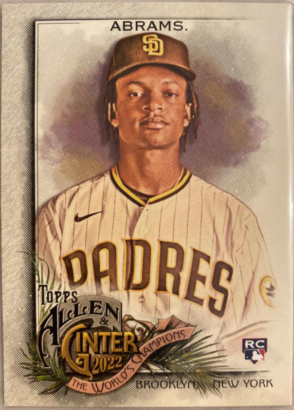 CJ Abrams #226 Baseball Cards 2022 Topps Allen & Ginter