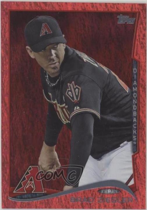 Brad Ziegler [Red Hot Foil] #556