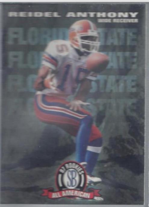 REIDEL ANTHONY #84 Football Cards 1997 Panini Score Board NFL Rookies