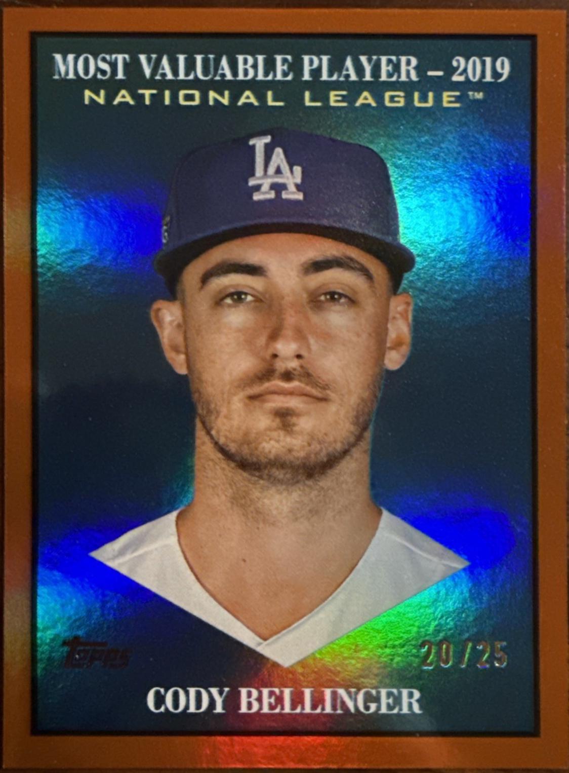 Cody Bellinger [Orange Foil] #MV-8