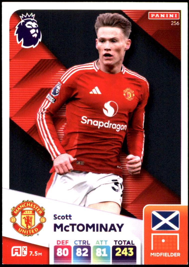Scott McTominay #256 2025 Panini Adrenalyn XL Premier League