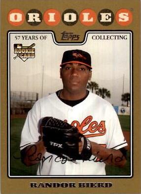 Randor Bierd #446 Baseball Cards 2008 Topps