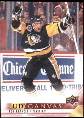 Ron Francis #C395 2022-23 Upper Deck Hockey UD Canvas