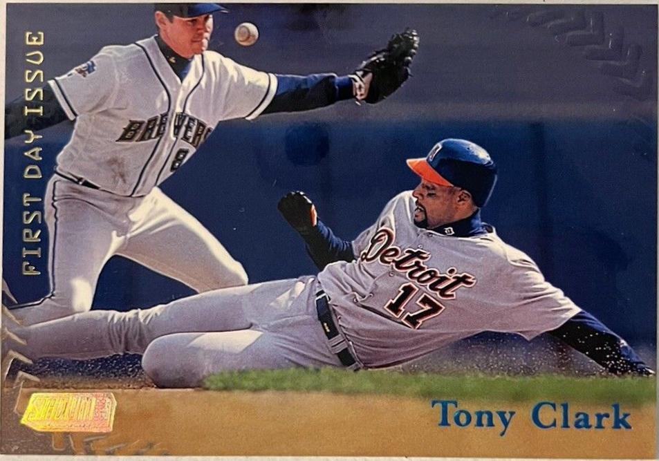 Tony Clark #33 Baseball Cards 1998 Stadium Club
