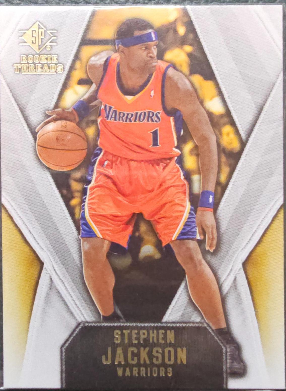 Stephen Jackson #43 Basketball Cards 2008 SP Rookie Threads