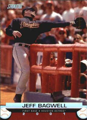 Jeff Bagwell #3 Baseball Cards 2001 Stadium Club