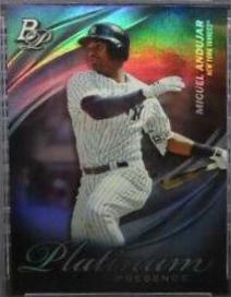 Miguel Andujar #PP-12 Baseball Cards 2019 Bowman Platinum Presence