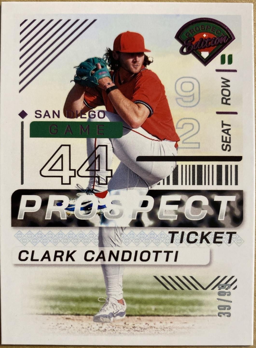Clark Candiotti [Purple Ticket Holo] #85