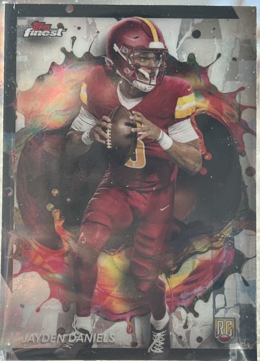 Jayden Daniels #246 Football Cards 2024 Topps Finest