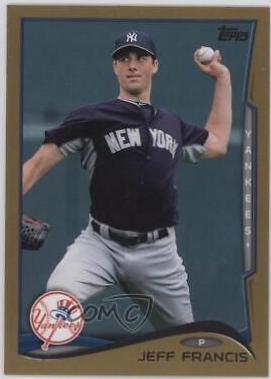Jeff Francis #US-114 Baseball Cards 2014 Topps Update