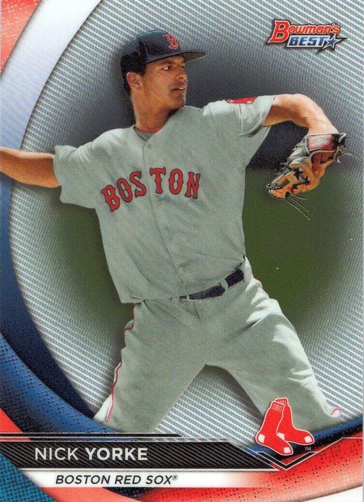 Nick Yorke #TP-11 Baseball Cards 2020 Bowman's Best Top Prospects