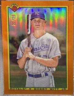 Bobby Witt Jr. [Orange Refractor] #90BBWJ