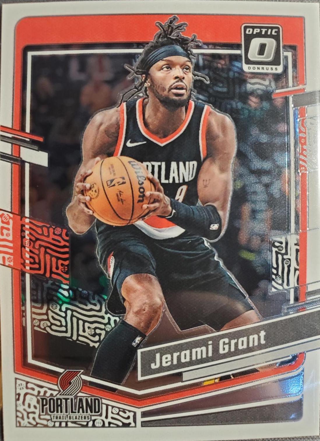 Jerami Grant #63 2023 Panini Donruss Optic Basketball