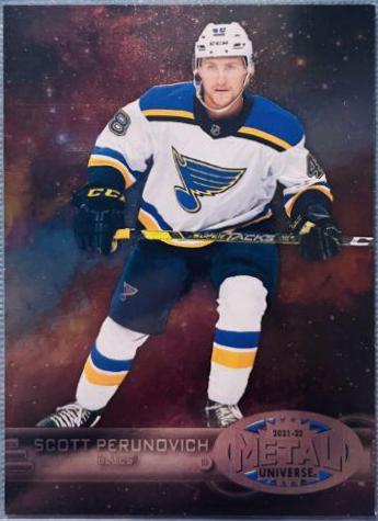 Scott Perunovich #R-16 Hockey Cards 2021 Skybox Metal Universe 1997-98 Retro Rookies