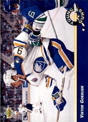 VIKTOR GORDIJUK #579 1992 Upper Deck Hockey