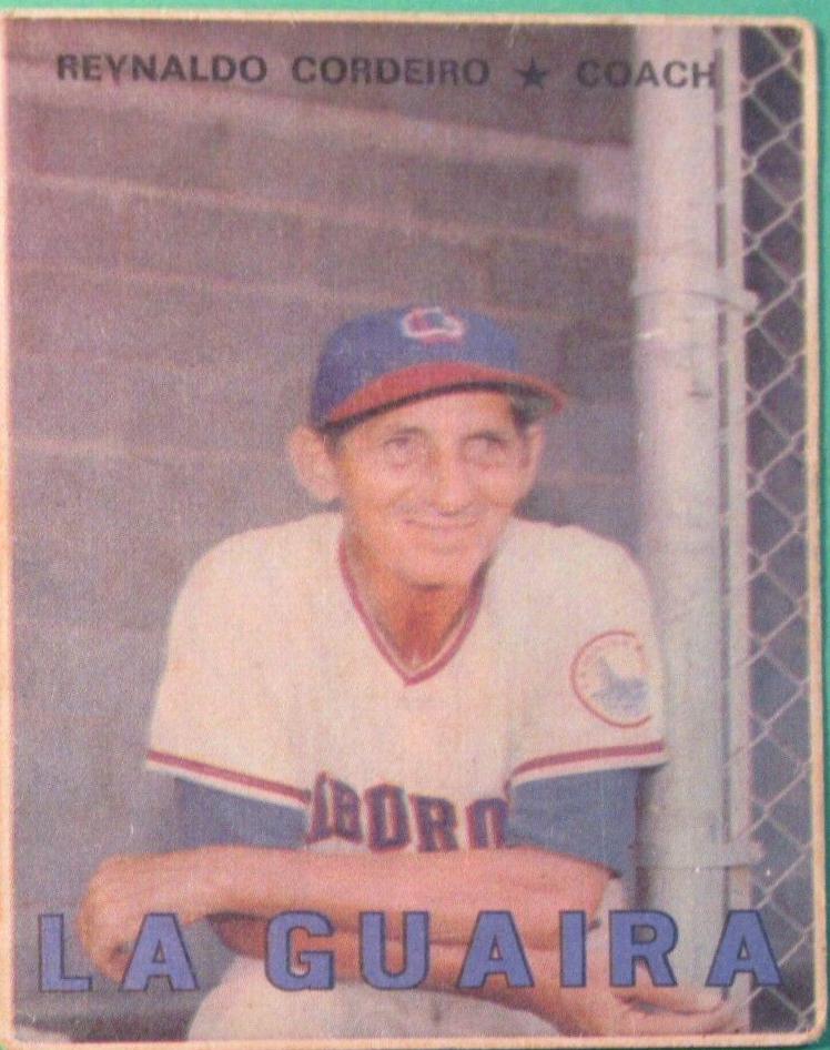 Reynaldo Cordeiro #48 Baseball Cards 1967 Venezuela Topps
