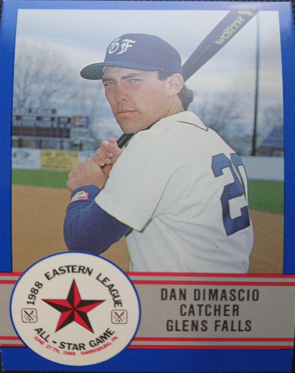 Dan Dimascio #E-6 1988 Procards Eastern League All Stars Baseball