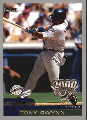 Tony Gwynn #2 Baseball Cards 2000 Topps Opening Day
