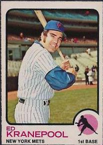 Ed Kranepool #329 1973 O-Pee-Chee Baseball