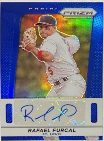 Rafael Furcal [Blue Shimmer FOTL] #7