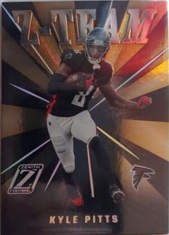 Kyle Pitts #ZT-20 Football Cards 2022 Panini Zenith Z Team