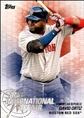David Ortiz #IA-16 Baseball Cards 2018 Topps Update an International Affair