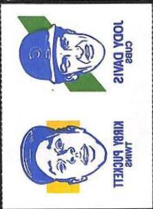Kirby Puckett Baseball Cards 1986 Topps Tattoos Perforated