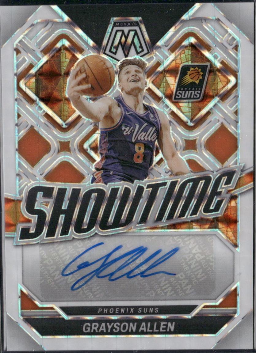 Grayson Allen #SS-ALL Basketball Cards 2023 Panini Mosaic Showtime Signatures