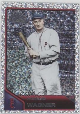 Honus Wagner [Diamond Anniversary Platinum Refractor] #99