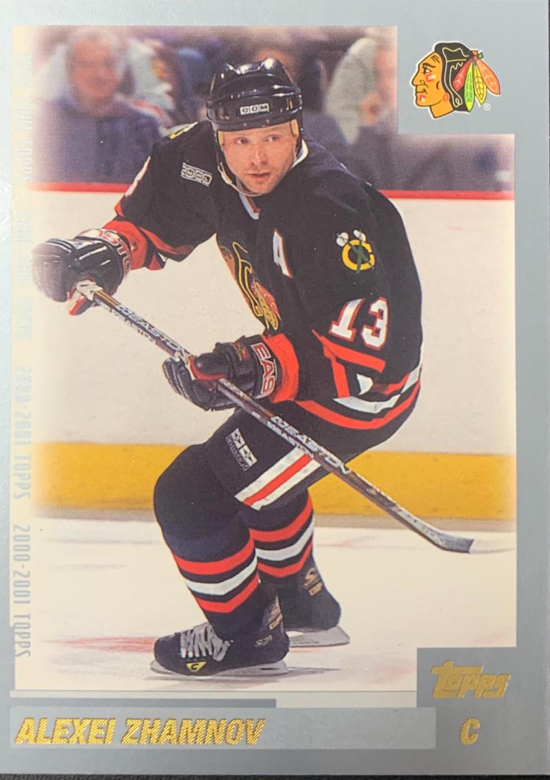 Alexei Zhamnov #50 Hockey Cards 2000 Topps