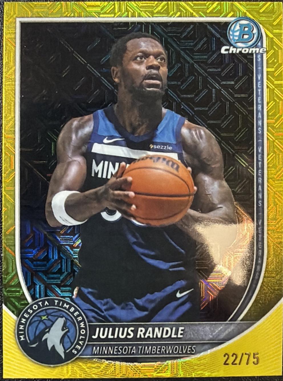 Julius Randle [Yellow Mojo] #BCV-183