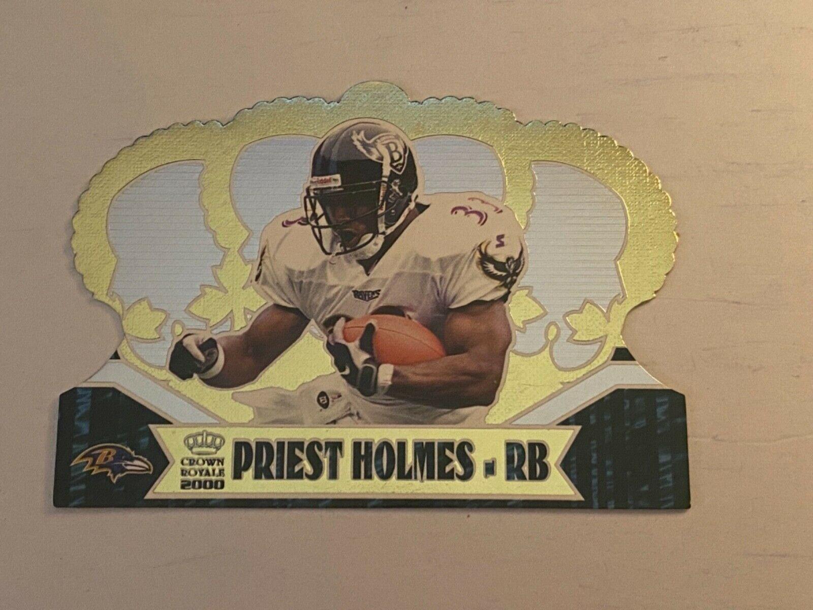 Priest Holmes #8 Football Cards 2000 Pacific Crown Royale