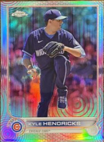 Kyle Hendricks [Sonic Aqua Pink Pulse] #117