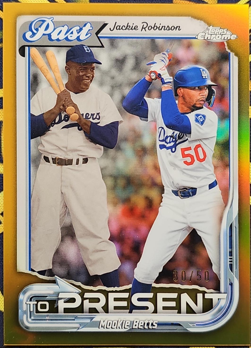 Jackie Robinson / Mookie Betts [Gold] #PTP-3 Prices | 2026 Topps