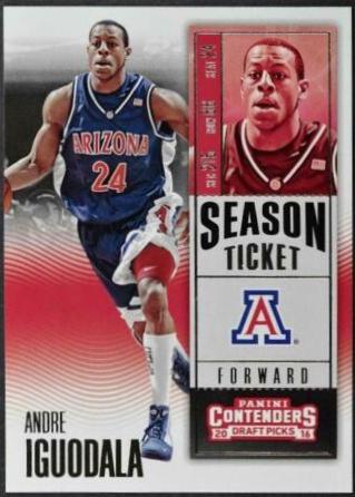 Andre Iguodala #4 Basketball Cards 2016 Panini Contenders Draft Picks