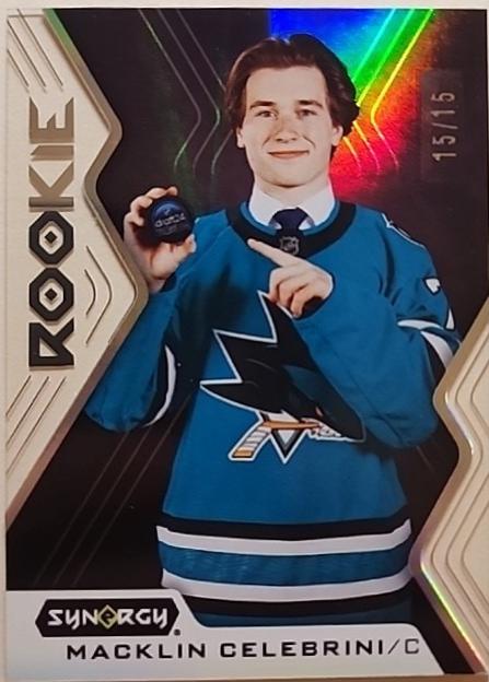 Macklin Celebrini #R-MC 2024 Upper Deck Synergy Hockey