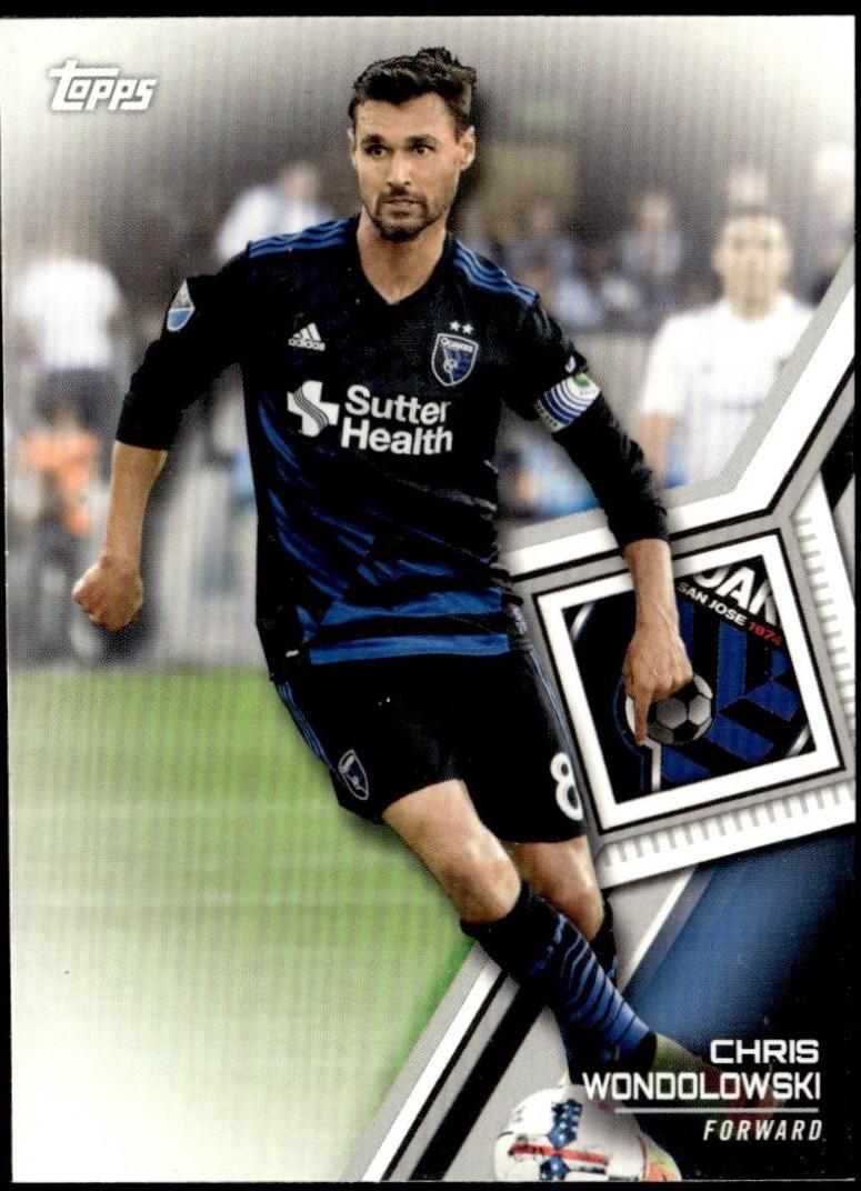 Chris Wondolowski #125 2018 Topps MLS