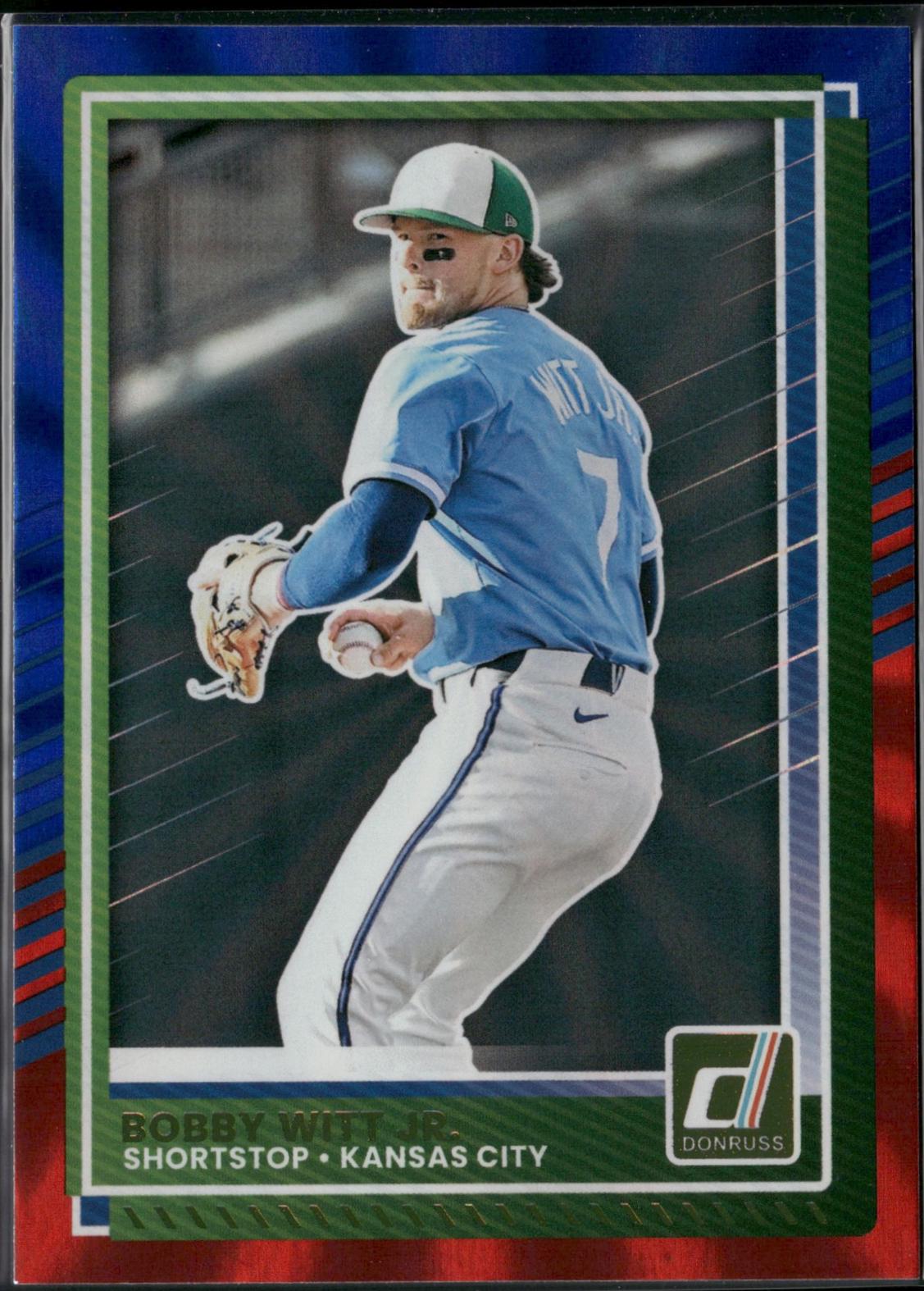 Bobby Witt Jr. [Red Blue Laser] #27